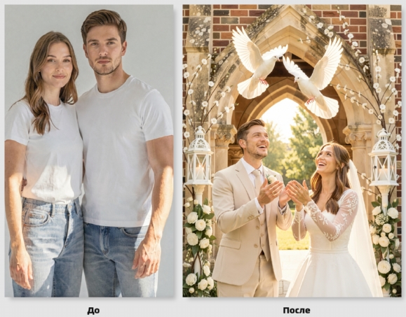 Свадьба под дождем