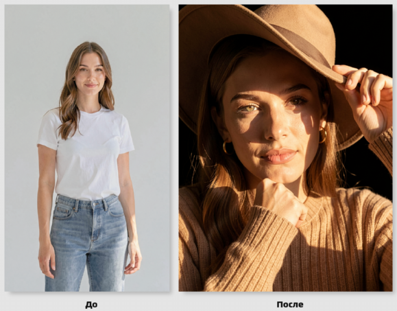 Женский портрет в шляпе